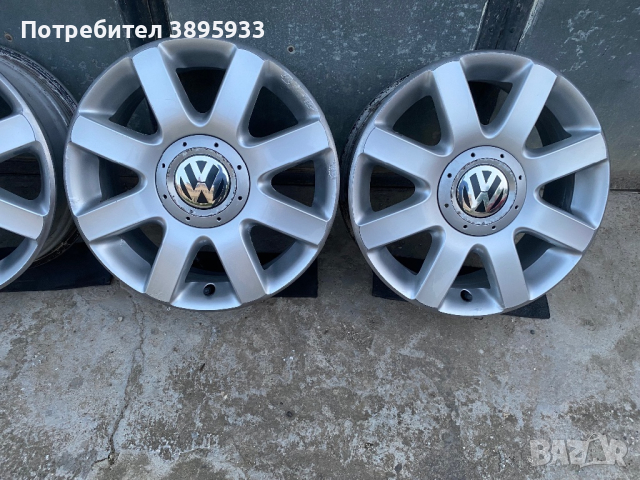 Оригинални джанти за VW Caddy, Golf V VI, Jetta, Touran, Audi, Skoda Голф 5,6, Кади, Тауран, Ауди  , снимка 3 - Гуми и джанти - 42982321