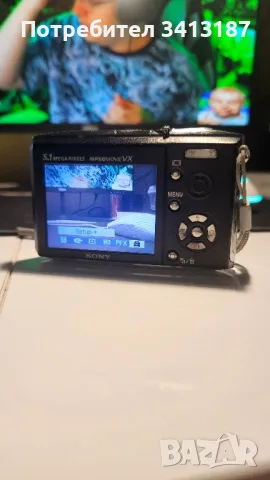 Дигитален фотоапарат Sony cybershot T5, снимка 4 - Фотоапарати - 50352745