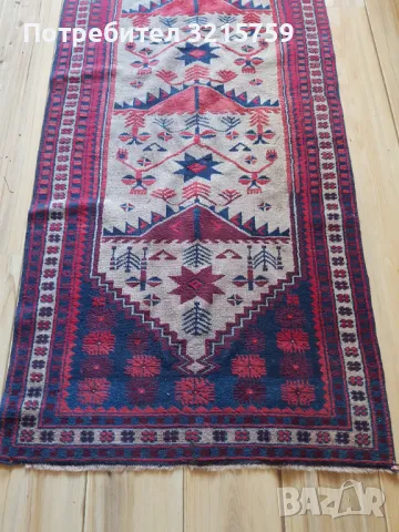 19С рядък антикварен молитвен вълнен килим Тюркменистан, снимка 2 - Антикварни и старинни предмети - 47812442
