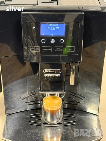 Кафемашина кафе автомат delonghi perfecta touch с гаранция, снимка 8 - Кафемашини - 53753101