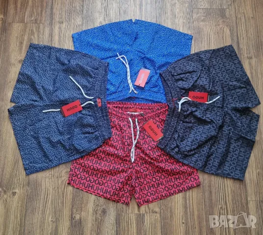 Страхотни мъжки къси шорти за плаж HUGO BOSS бански  размер S,M, L,XL,2XL, 3XL една 60лв , снимка 1