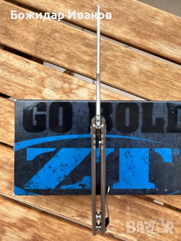 Продавам нож Zero Tolerance 0609 RJ Martin , снимка 5 - Ножове - 52974420