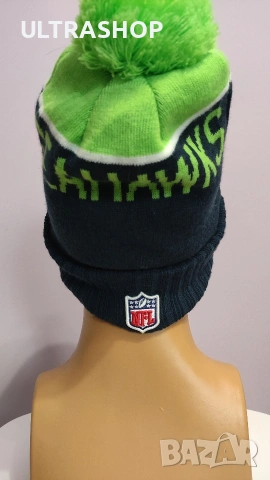 NFL Зимна шапка New Era Seattle Seahawks, снимка 5 - Шапки - 53280087