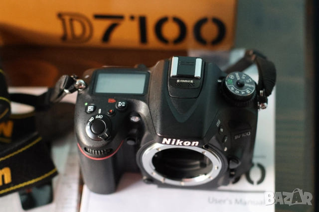 NIKON D7100 - Тяло, снимка 2 - Фотоапарати - 52895637