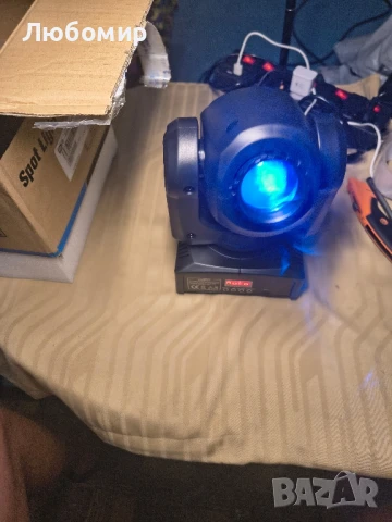 BETOPPER Сценично осветление,35w движеща се глава, 8 GOBO, 8 цвята , снимка 3 - Аудиосистеми - 51383708