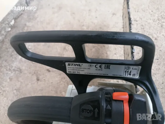 Stihl ms 201tc m, снимка 4 - Градинска техника - 49667278
