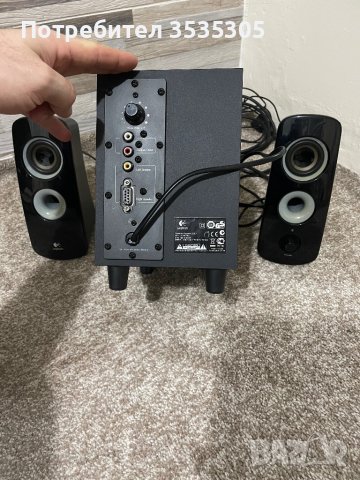 Тонколони , буфер Logitech Z323 2.1, снимка 3 - Аудиосистеми - 41676898