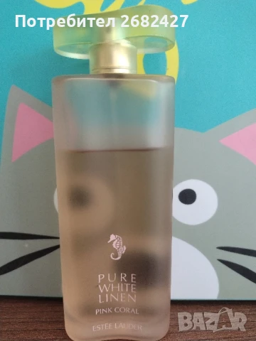 Дамски парфюм Estee Lauder Pure White Linen Pink Coral 3.4oz