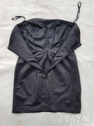 Дамска кожена рокля размер М, снимка 3 - Рокли - 39846683