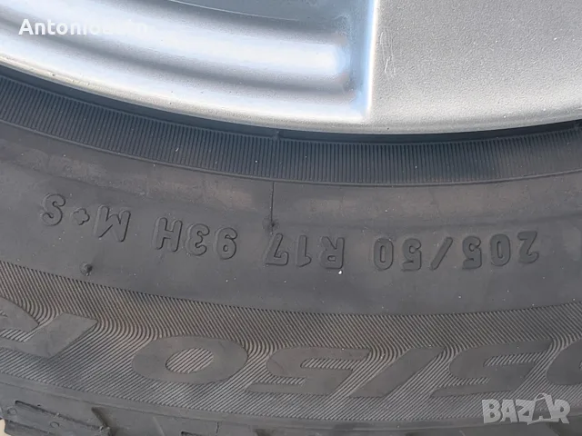 5х100 - 17 цола Subaru Toyota Avensis Golf 4 Audi A3 5 x 100 SKODA Octavia и други 205 50 17 5x100 , снимка 10 - Гуми и джанти - 56124657