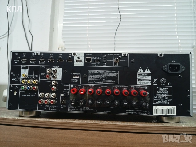 7.2 канален ресивър PIONEER VSX-922 Silver, снимка 9 - Ресийвъри, усилватели, смесителни пултове - 53098906