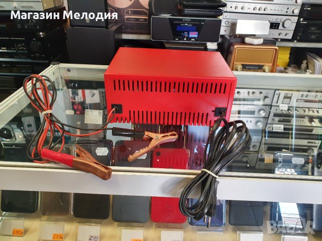 ЗАРЯДНО ЗА АКУМУЛАТОРИ ABSAAR 8А 12V В много добро състояние, като ново., снимка 7 - Аксесоари и консумативи - 42200100