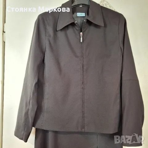 Нов костюм черен, снимка 2 - Костюми - 48845364