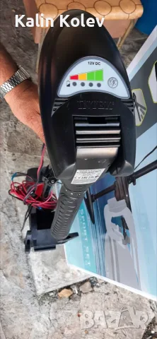 Електрически извънбордов двигател за лодка  Intex 420w, снимка 5 - Воден транспорт - 56124970