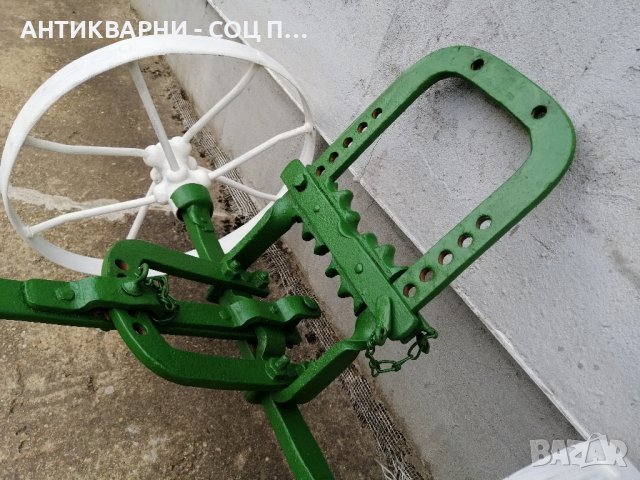 Стара Кована Водеща Част От Плуг, Рало, Стар Кован Колесар / 25 кг. , снимка 5 - Антикварни и старинни предмети - 42345811