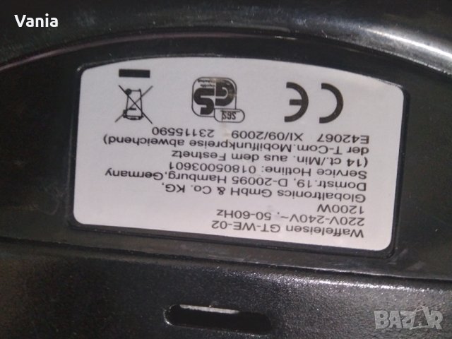 Гофретник, снимка 7 - Гофретници - 41849993