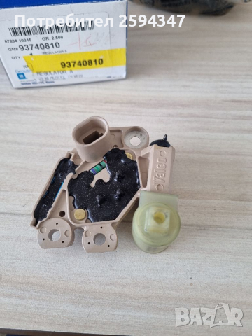 CHEVROLET AVEO T200 T250 T255 2003-2008г РЕГУЛАТОР ДИНАМО GM, снимка 2 - Части - 36136372