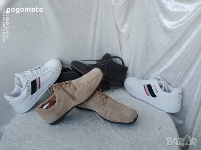 мъжки ежедневни спортни обувки от естествена кожа - велур 44 - 45, снимка 10 - Ежедневни обувки - 44451058