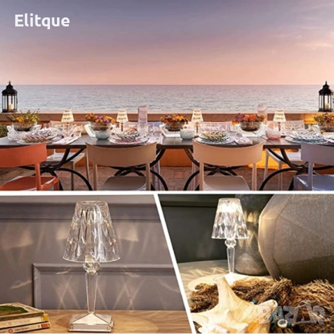 Конусовидна декоративна настолна лампа с usb кабел и дистанционно  , снимка 7 - Настолни лампи - 52904477