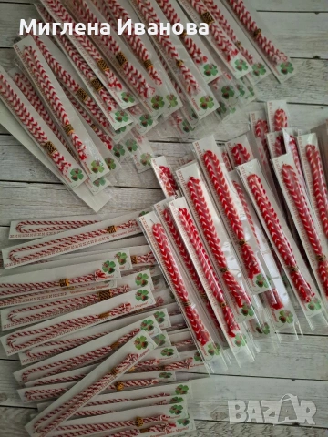 мартеници на брой