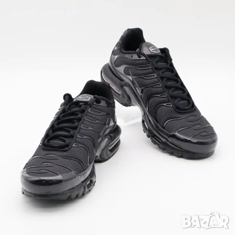 !НОВИ! Nike Air Max Plus 'TN' | Triple Black | + КУТИЯ, снимка 4 - Маратонки - 54167853