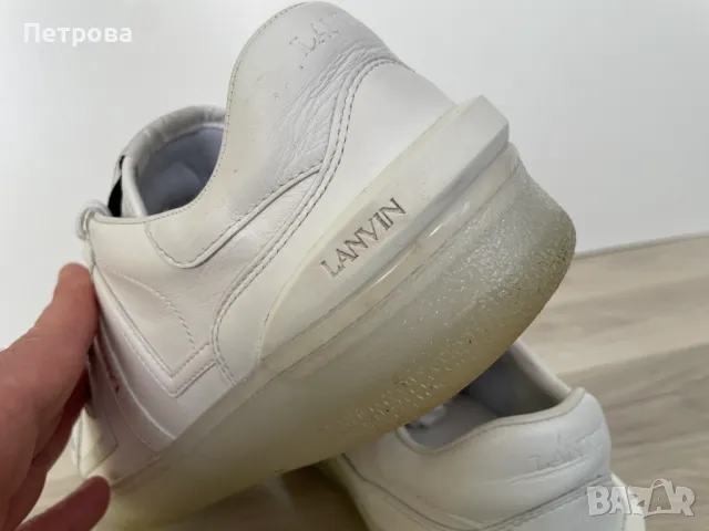 Lanvin мъжки обувки 43 Оригинал, снимка 9 - Маратонки - 48917369