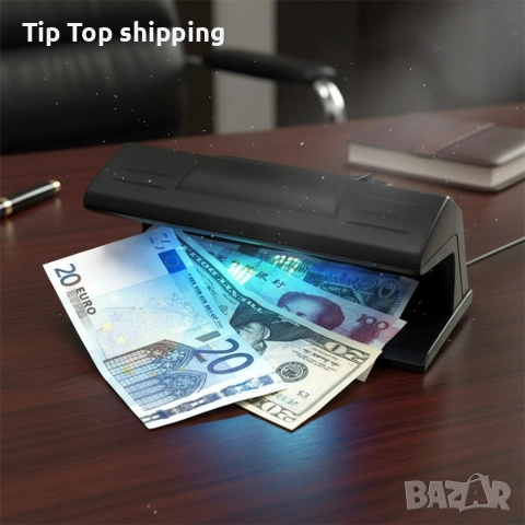 Детектор за банкноти 318, UV фенер, 220VAC, 4W