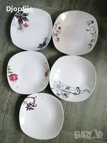 Прибори и чинии, снимка 4 - Чинии - 53196469