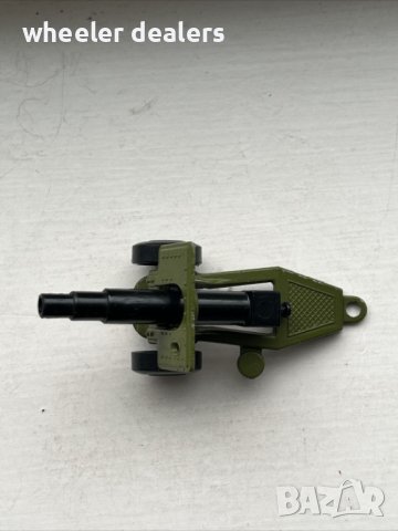 Метална количка - военно оръдие - топ Matchbox Field Gun 1/64, снимка 2 - Колекции - 40380393