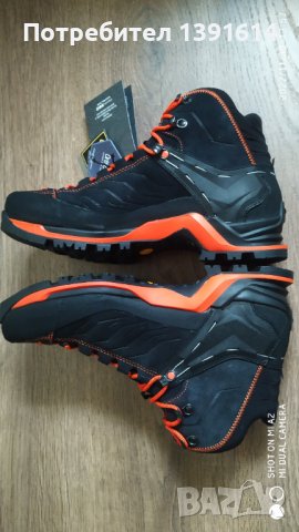 Salewa MTN Trainer Mid GTX Asphalt/Fluo Orange , снимка 6 - Спортни обувки - 38851744