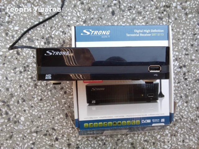 Цифров ефирен HD приемник STRONG SRT 8113, снимка 4 - Приемници и антени - 51368610