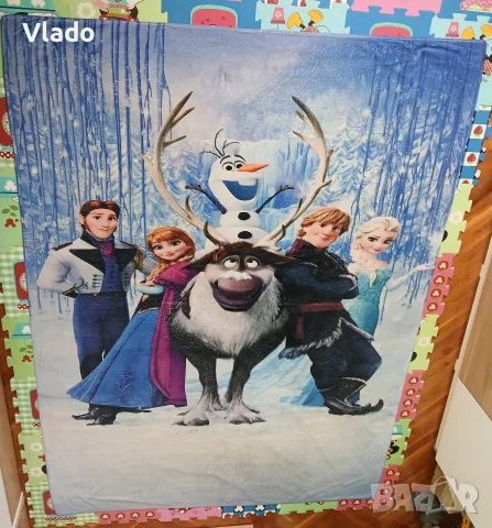 Килим с Елза и Анна , снимка 2 - Килими - 56058802