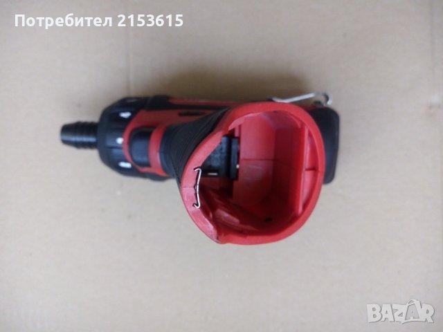 оригинален Milwaukee M12 BD 1/4 hex бит винтоверт 12V, снимка 7 - Винтоверти - 42301717