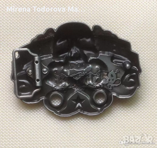 Мъжка метална катарама за колан, мотоциклетна катарама, снимка 6 - Колани - 36325553