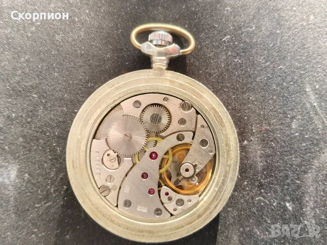 Джобен часовник - Молния - СССР - ВЛАК - 18 РУБИНА, снимка 10 - Джобни - 48554694
