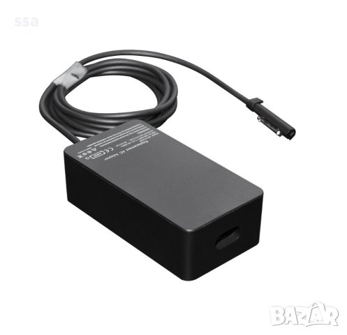 Зарядно за лаптоп Microsoft Surface -48W- 12V 3.6A + USB 5V1A заместител (52) - 24 месеца гаранция, снимка 1