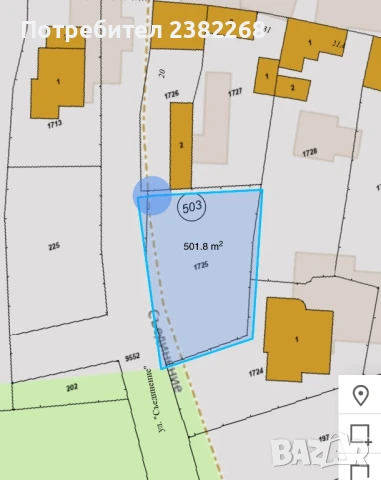 Гр Хисаря , снимка 5 - Парцели - 50976409