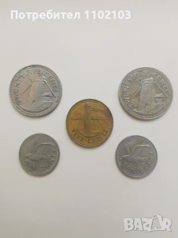 Лот монети от Барбадос