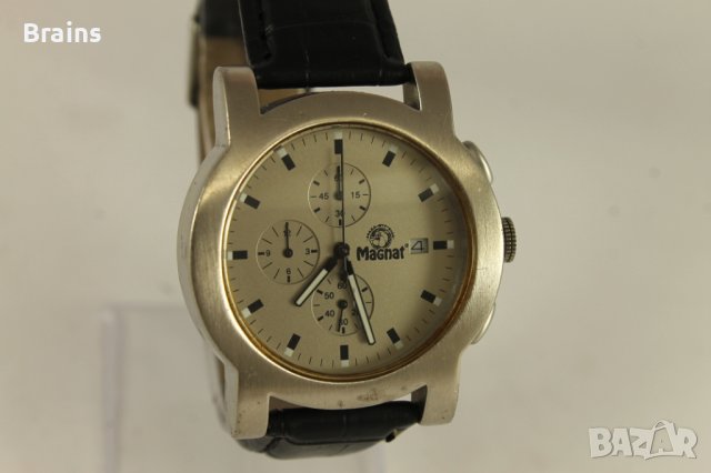 MAGNAT Питбул Мъжки Кварцов Хронограф Немски, снимка 4 - Мъжки - 41657489