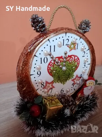 Ръчно изработен часовник , снимка 3 - Декорация за дома - 48018270