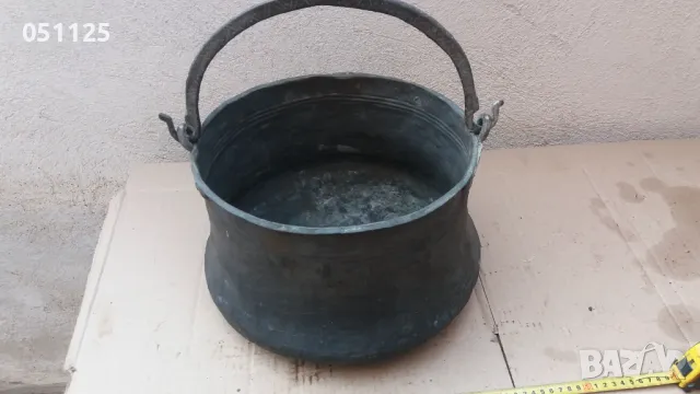 кован меден бакър, казан , снимка 7 - Антикварни и старинни предмети - 47620328