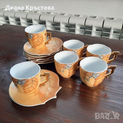 Сервиз за кафе порцелан - няколко вида, снимка 3 - Сервизи - 39651433