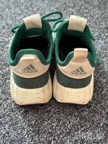 Детски маратонки Adidas KAPTIR 3S в зелено, снимка 4 - Детски маратонки - 51780918