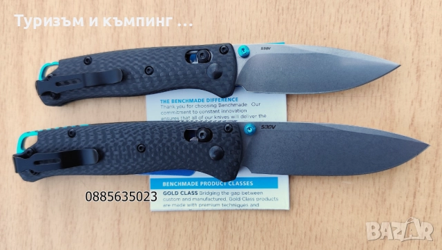 Benchmade Bugout 535 Carbon, снимка 4 - Ножове - 52945177