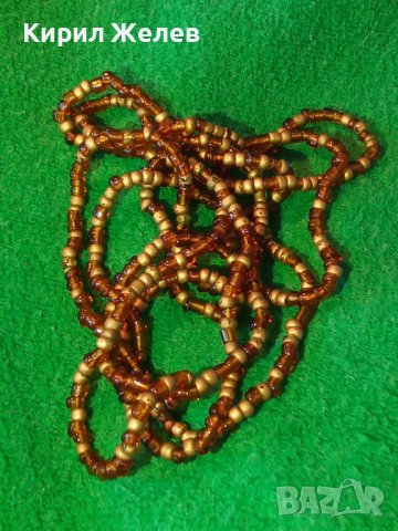 СТАРО ФИНО МЪНИСТЕНО КОЛИЕ ГЕРДАН РЪЧНА МАЙСТОРСКА ИЗРАБОТКА 34774