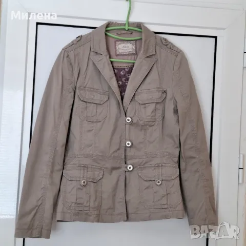 Дамско яке тип сако s.Oliver - M/L, снимка 5 - Якета - 50201693