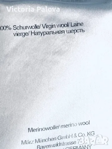 Блуза/пуловер MÄRZ 100% меринос унисекс, снимка 6 - Пуловери - 47599940