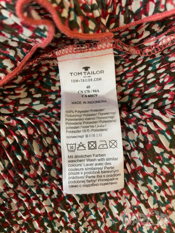 Нова блуза Tom Tailor,M размер, снимка 9 - Блузи с дълъг ръкав и пуловери - 36475964