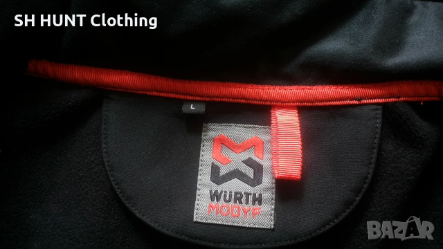 WURTH MODYF Softshell Jacket Nature Work размер L работно яке софтшел W4-735, снимка 15 - Якета - 53062582