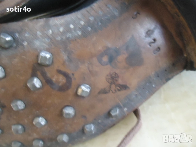 WW2,  военни обувки цинтове 42 номер., снимка 8 - Други ценни предмети - 51369400